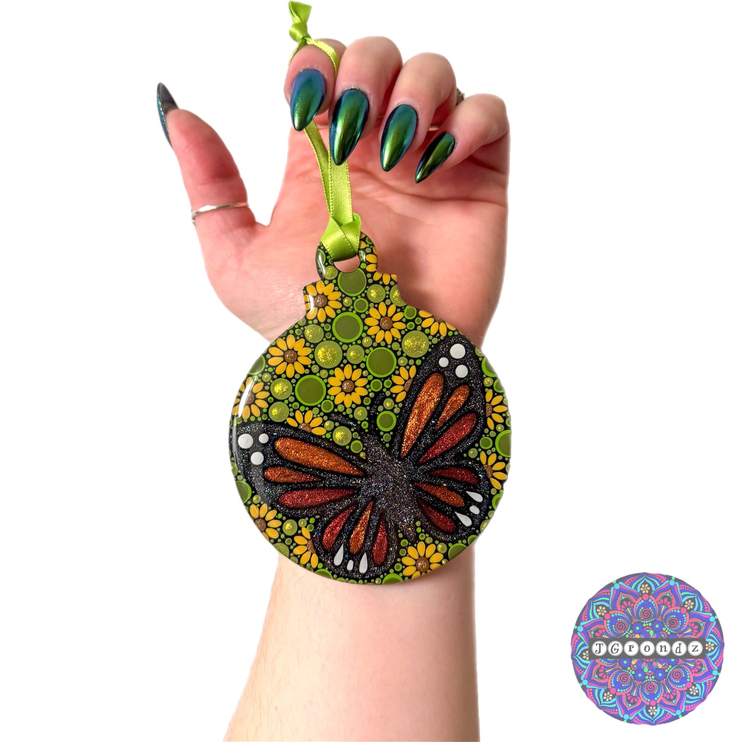 Butterfly 4” Wood Ornament