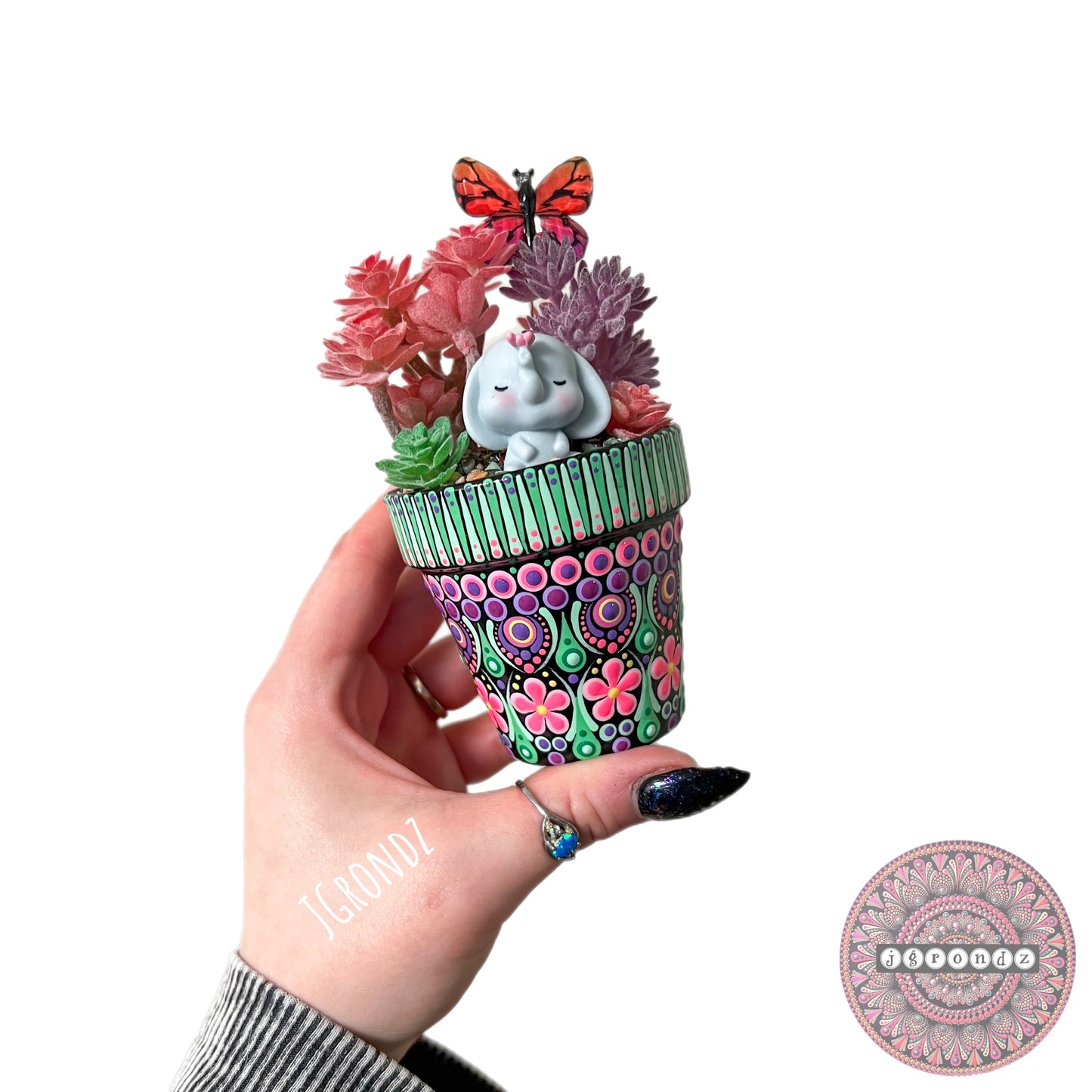 Elephant Pretty Pot