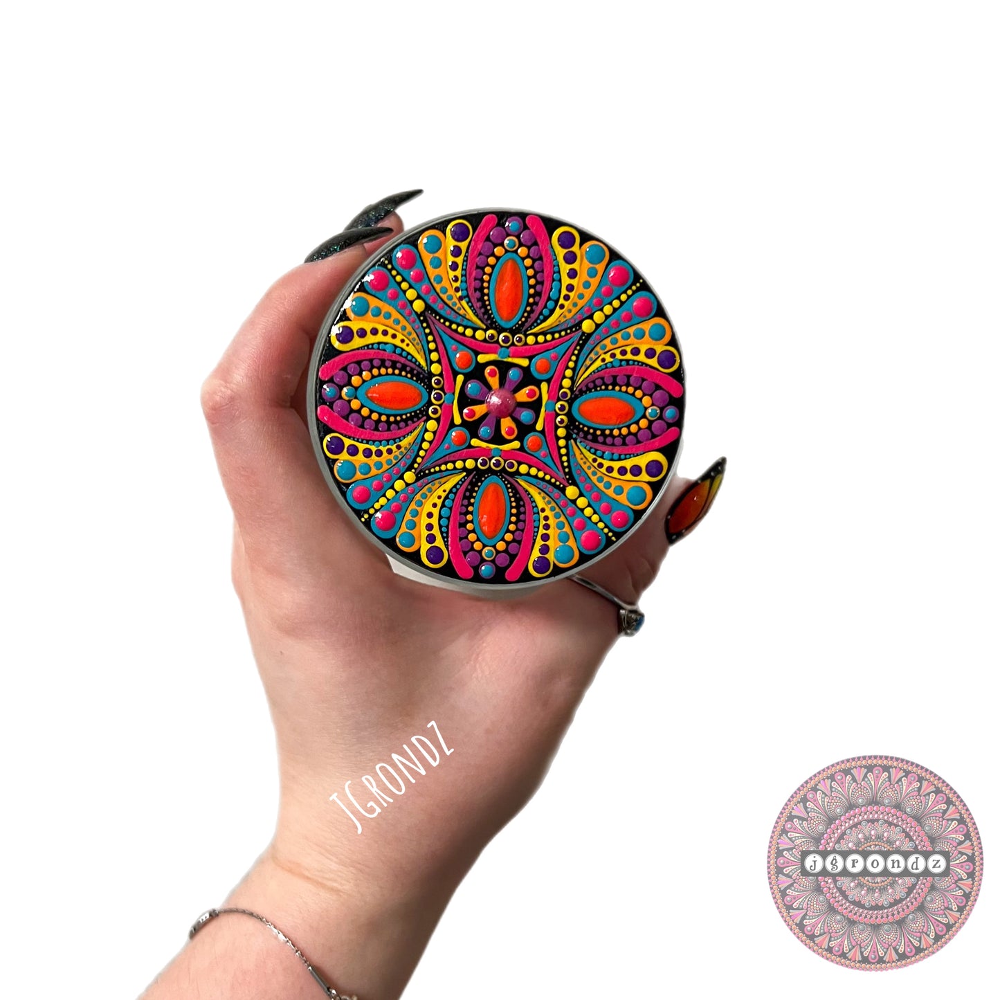 Mandala Stash Jar