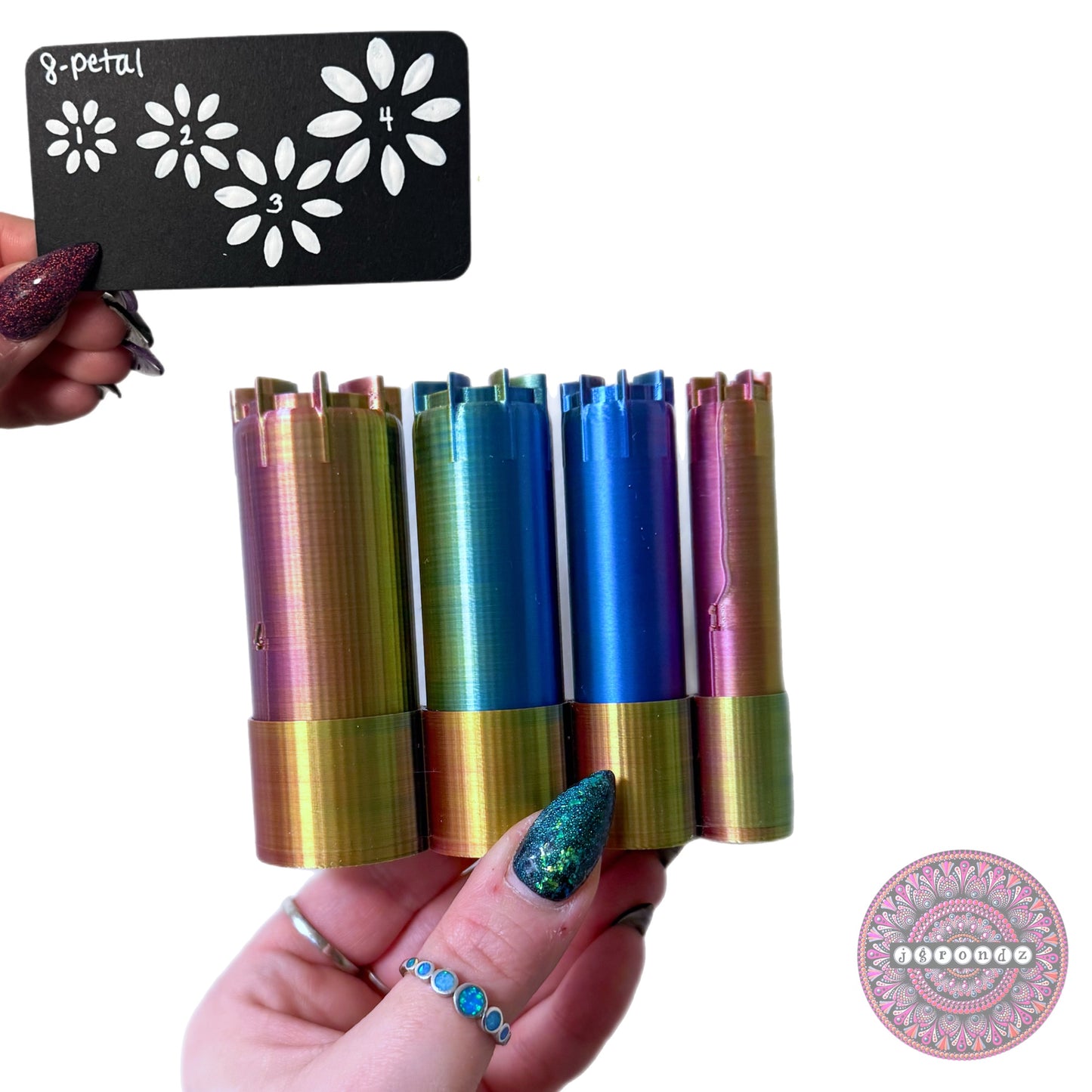 8-Petal Flower Dotting Tools