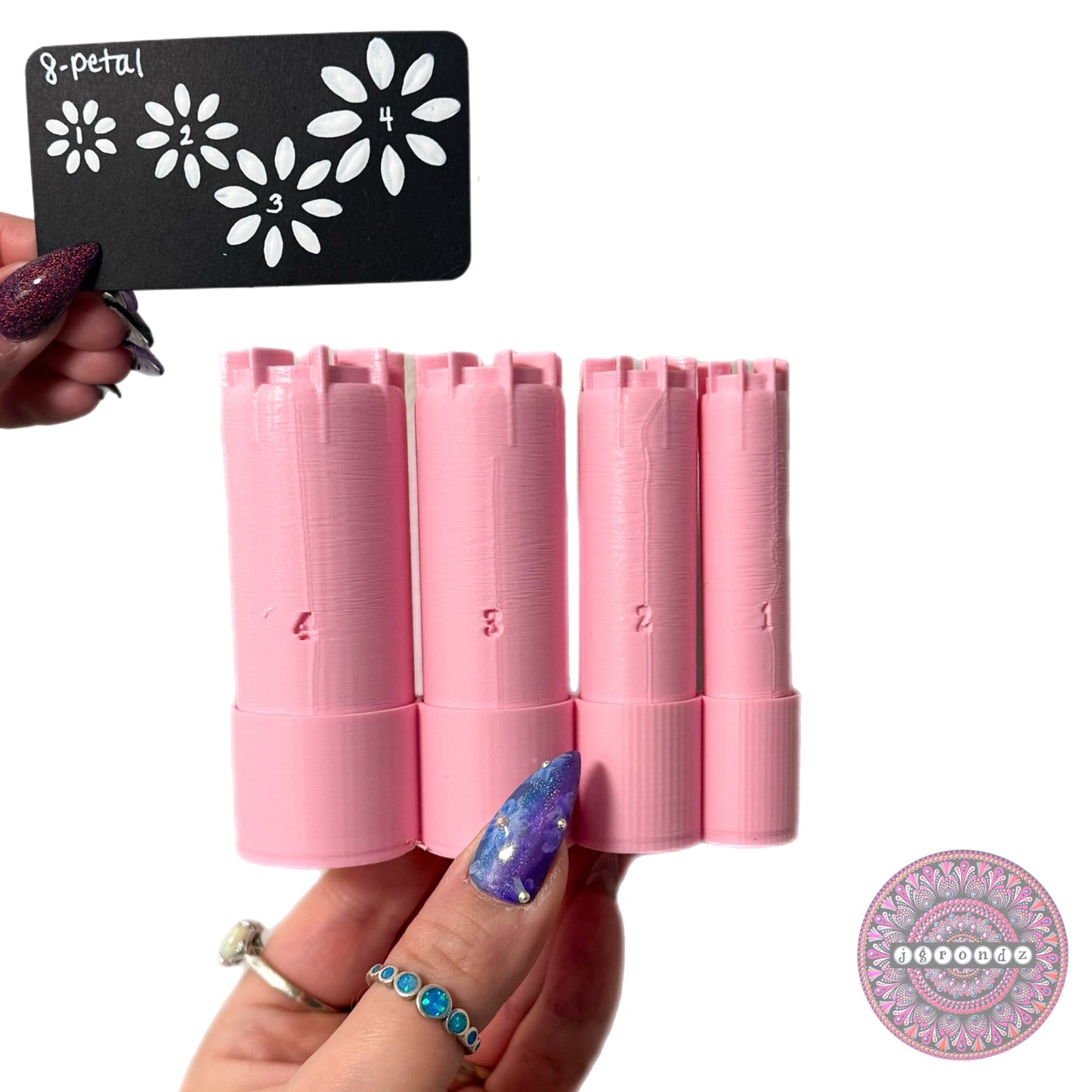 8-Petal Flower Dotting Tools