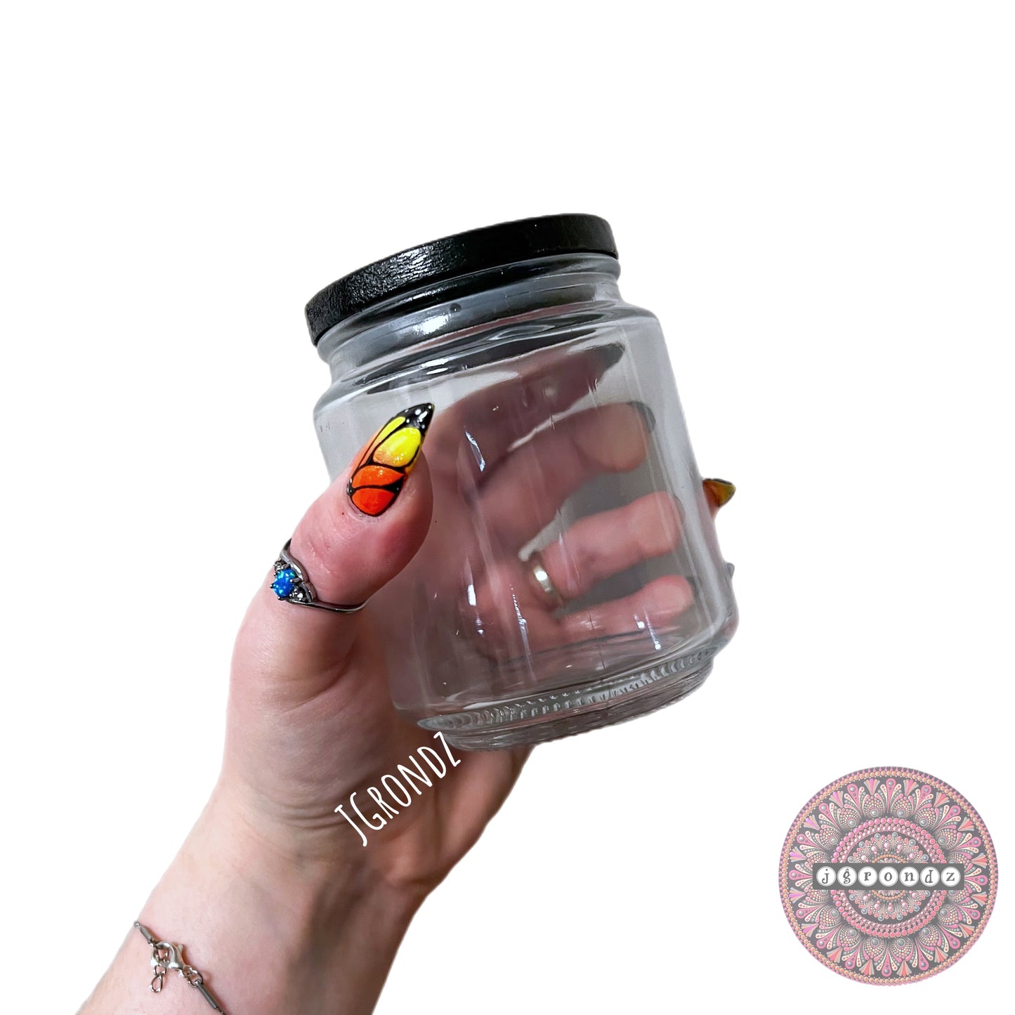 Mandala Stash Jar