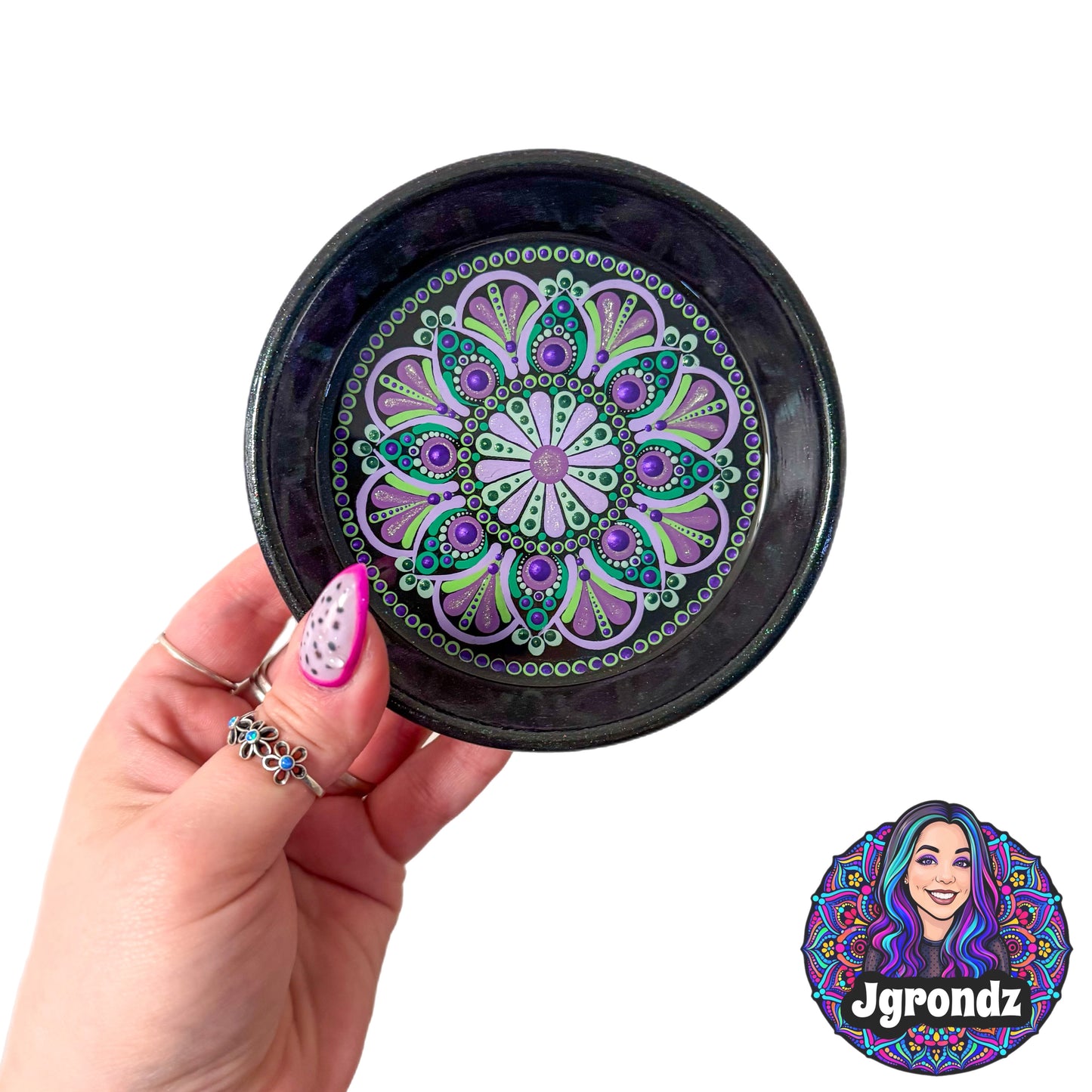 4” Mandala Trinket/Jewelry Dish