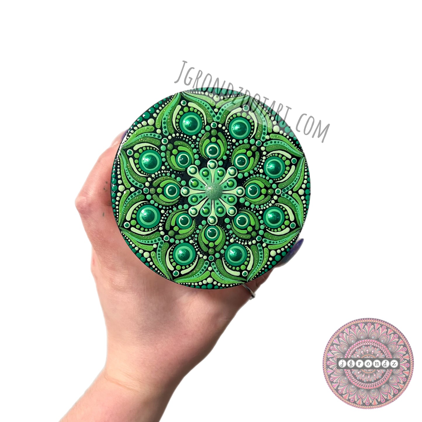 Mandala Stash Jar