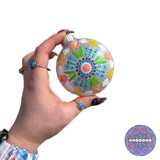 3” Spring Mandala Ornament