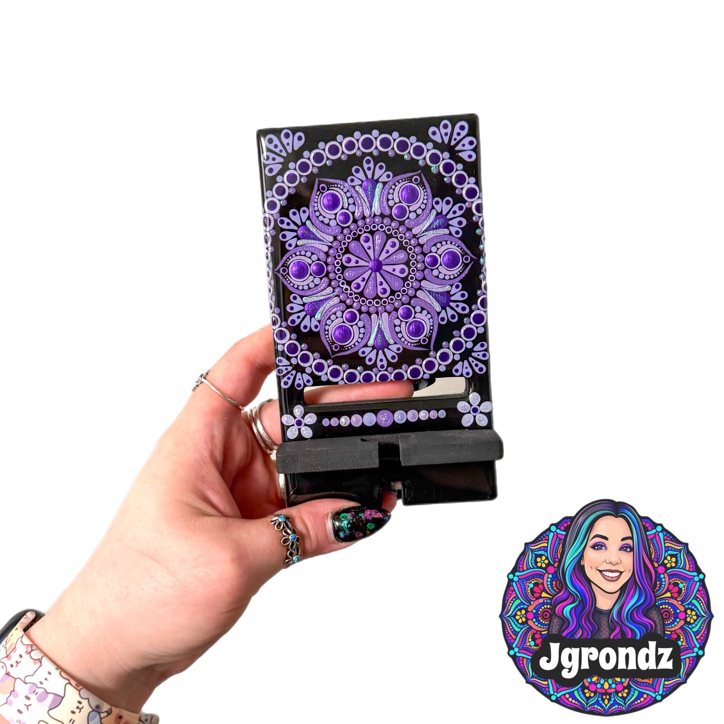 Mandala Phone Stand