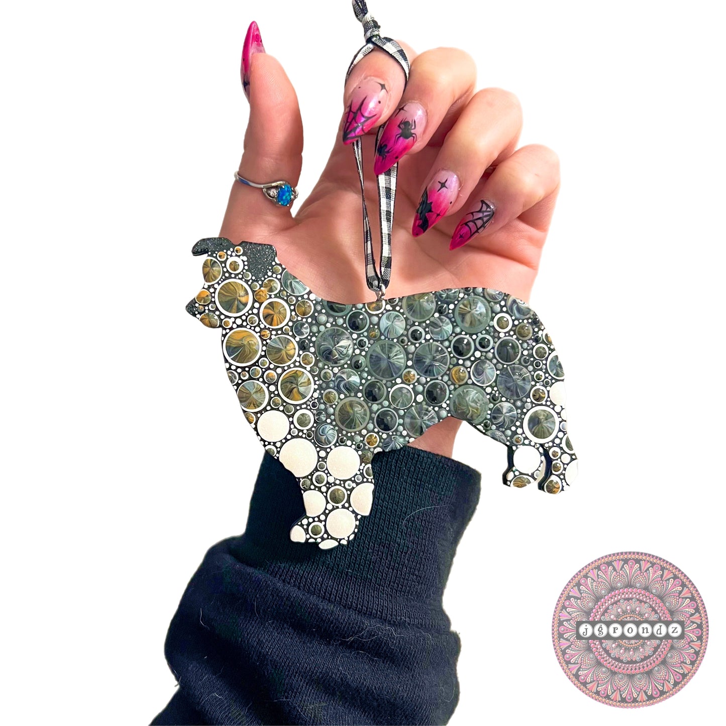 Dog Wooden Shape Ornaments