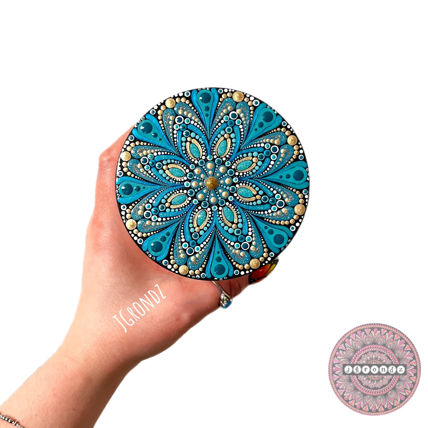 Mandala Stash Jar