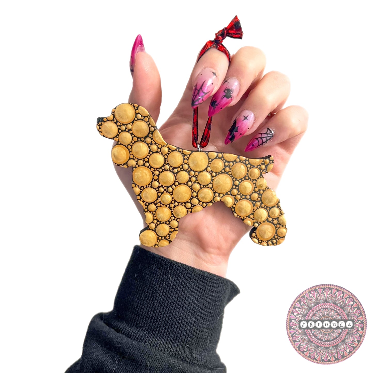 Dog Wooden Shape Ornaments