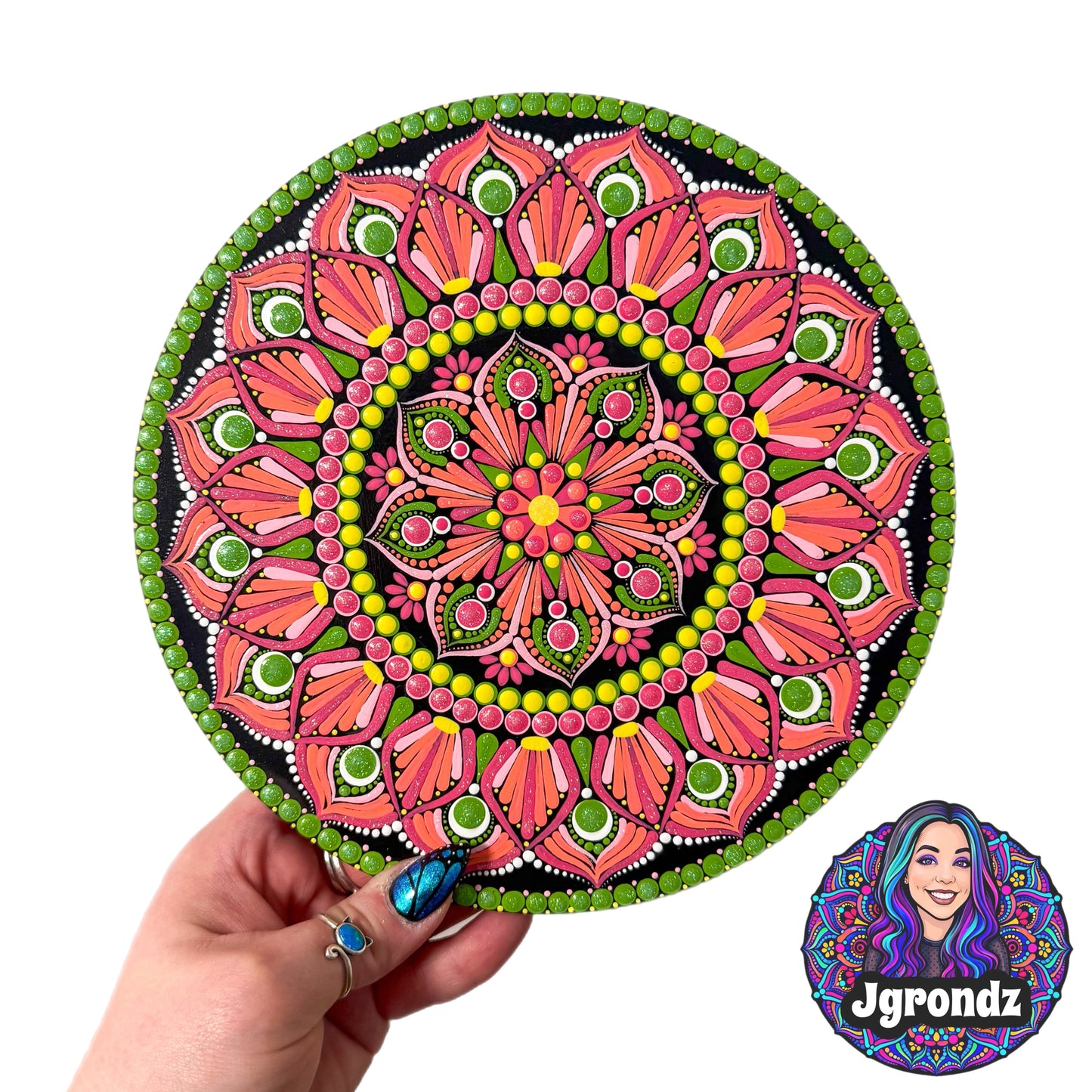 8” Mandala Painting
