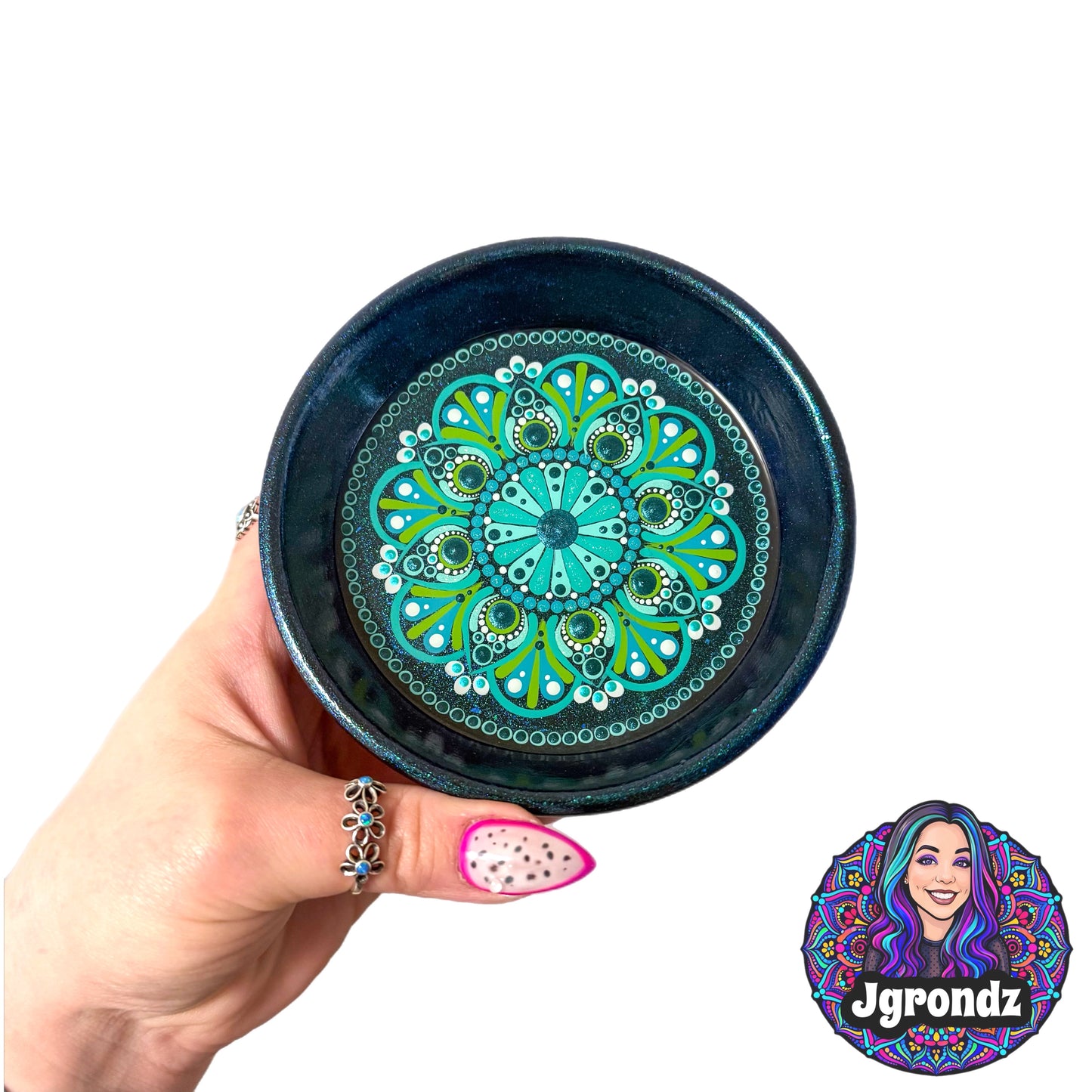 4” Mandala Trinket/Jewelry Dish