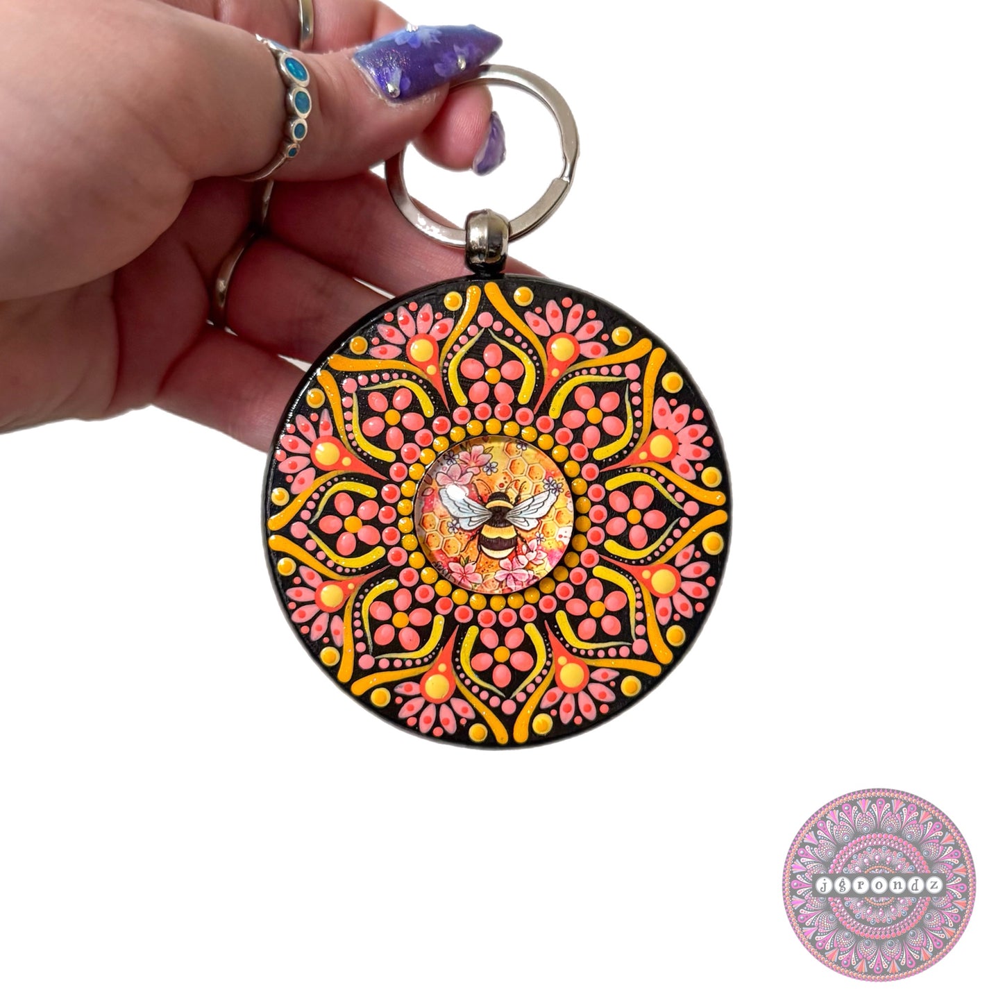 Bee Purse Pendant 3”