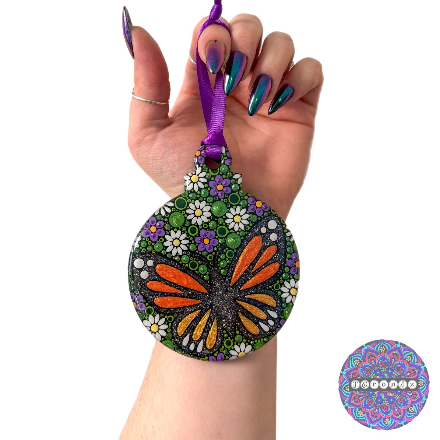 Butterfly 4” Wood Ornament