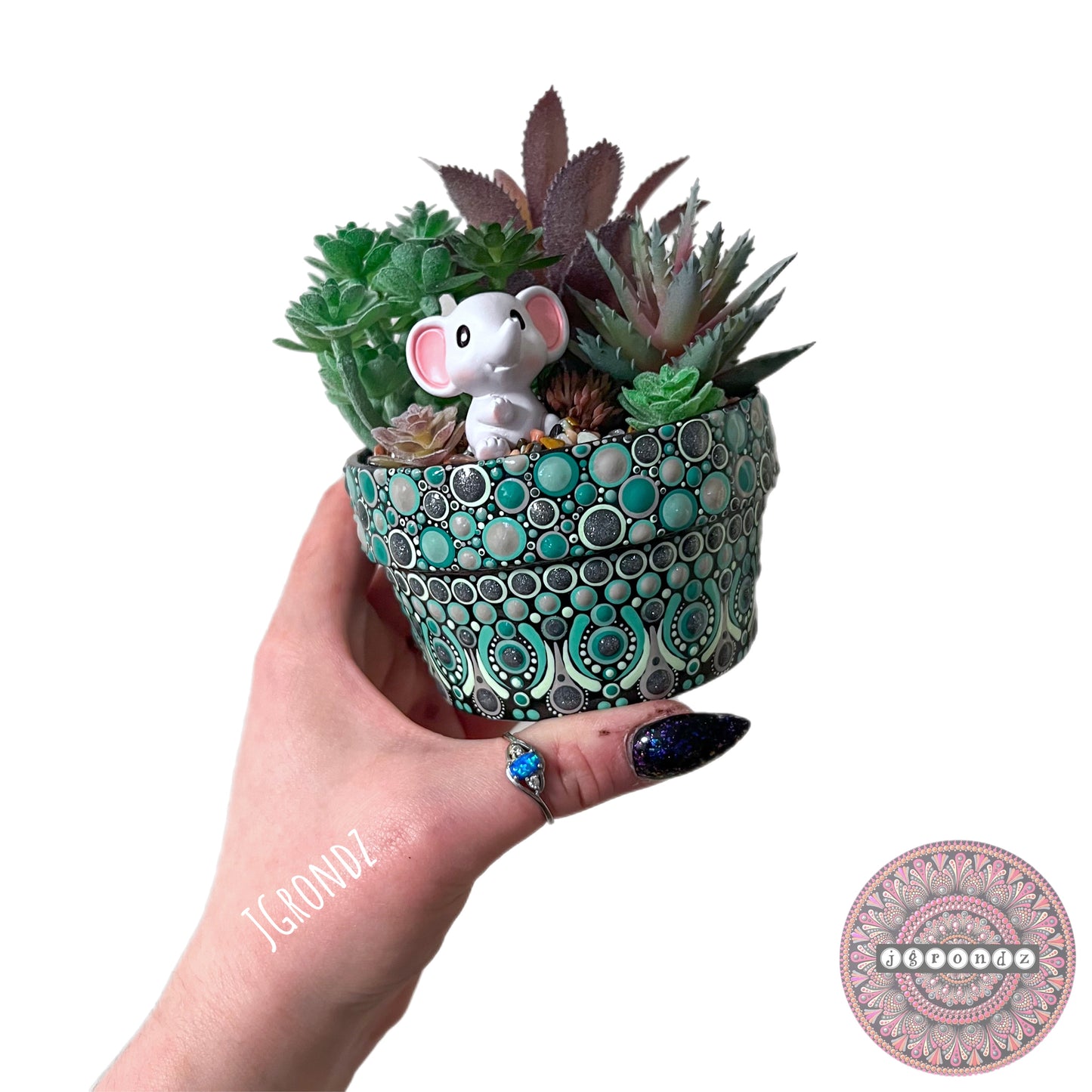 Elephant Pretty Pot