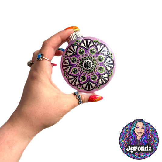 3” Halloween Mandala Ornament