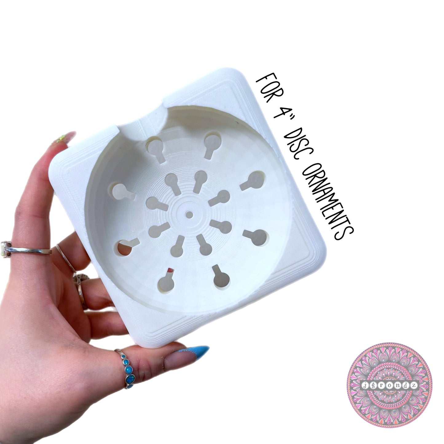 4” Disc Ornament Guideline Gage
