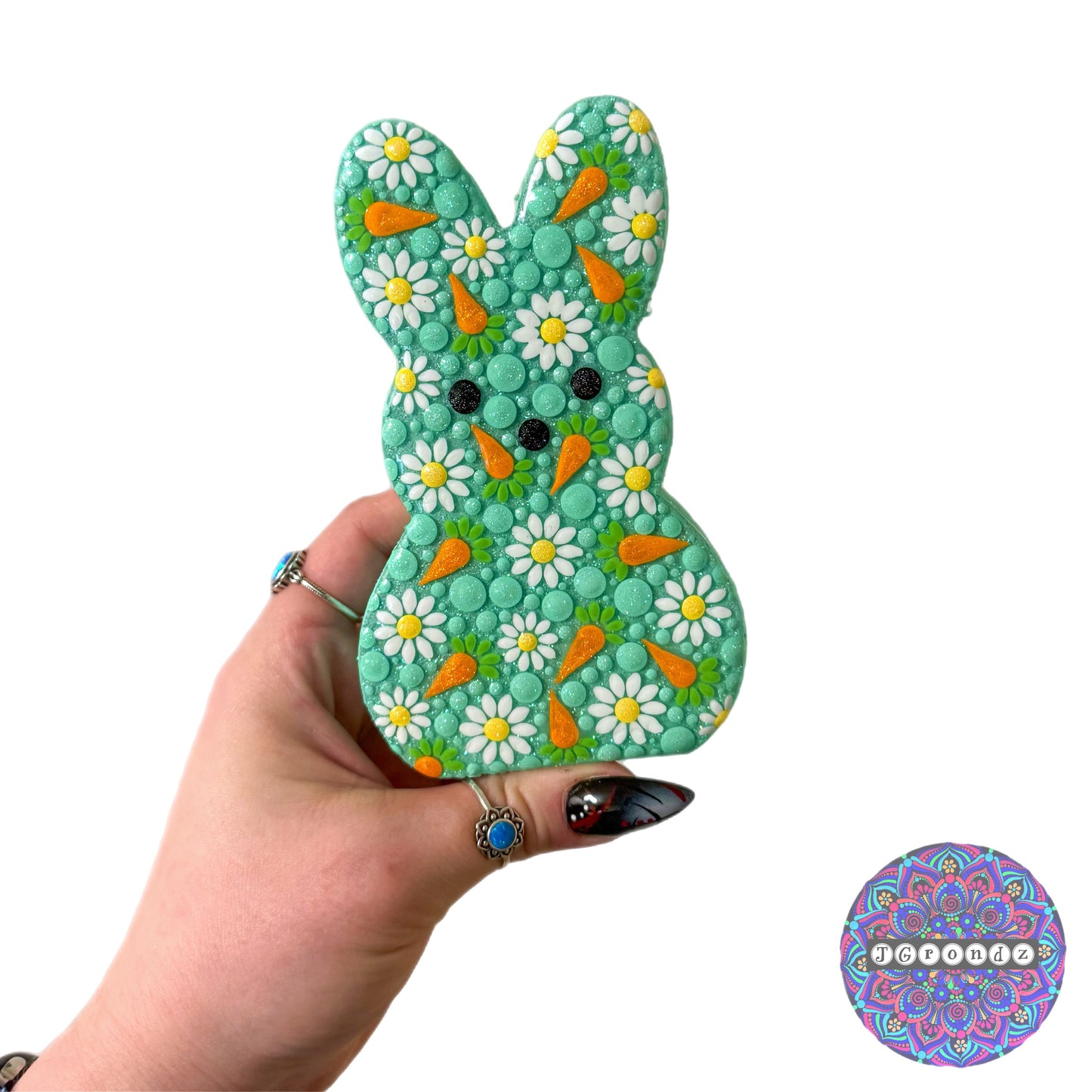 Bunny Tiered Tray / Shelf Decor