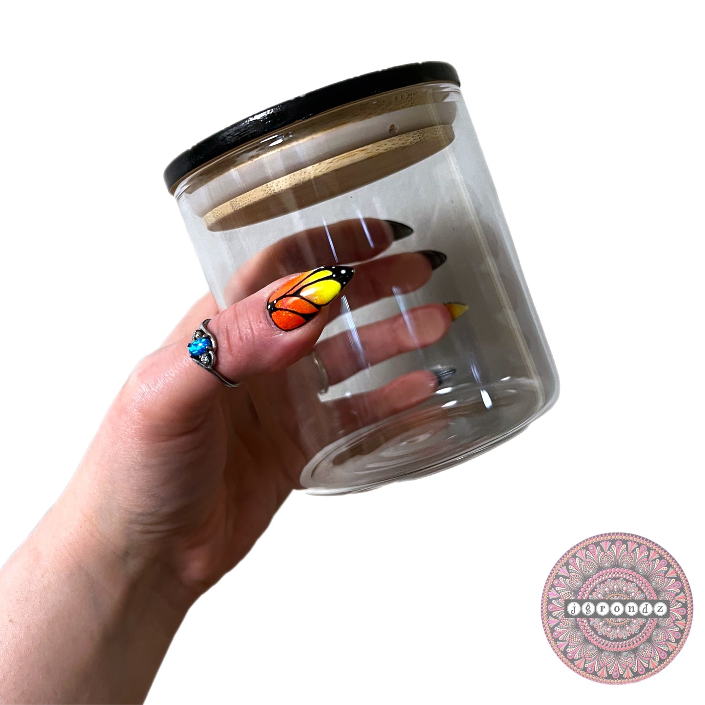 Mandala Stash Jar