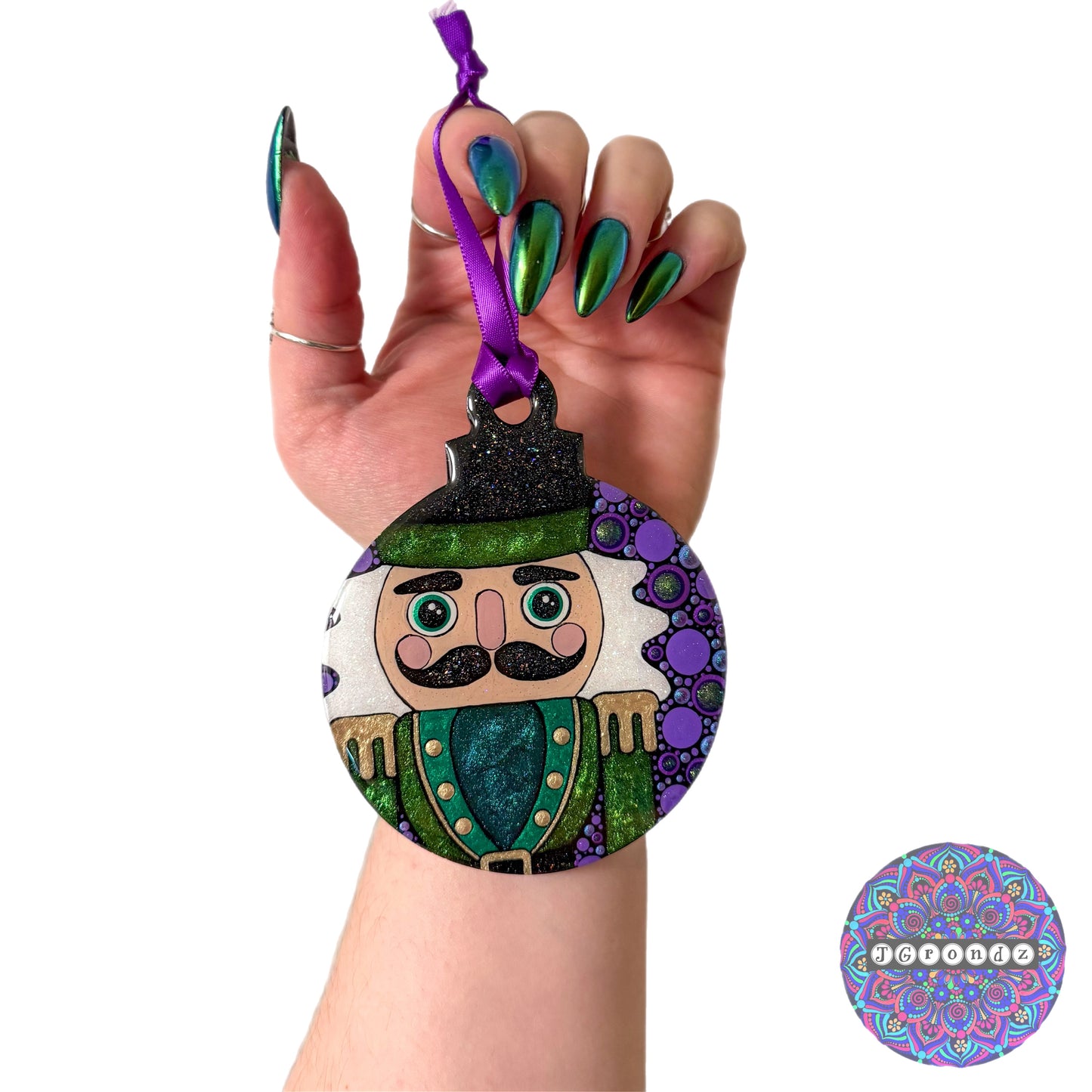 Nutcracker 4” Wood Ornament