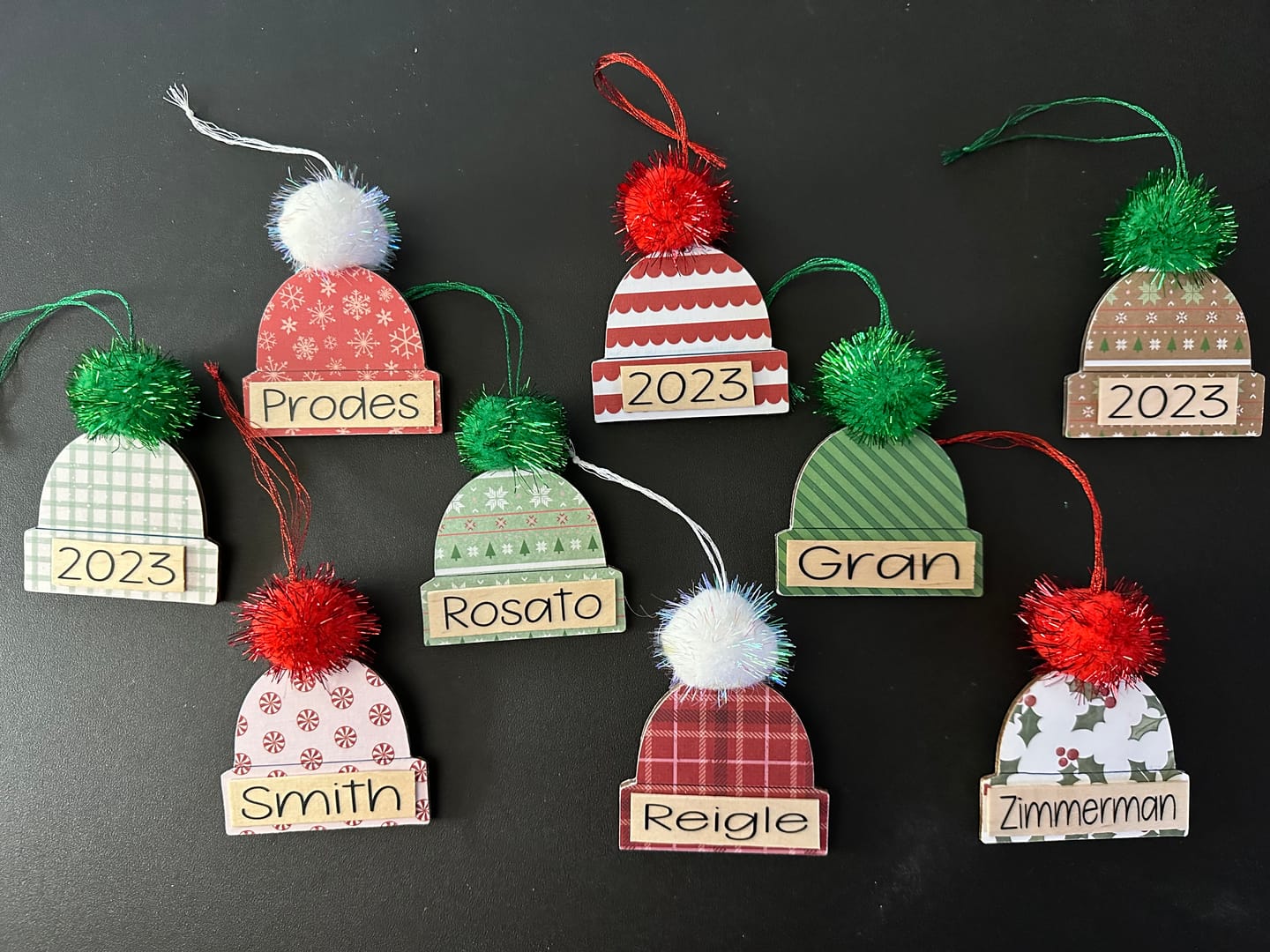 Unfinished Wood Beanie Hat Silhouette - Craft- up to 46" DIY