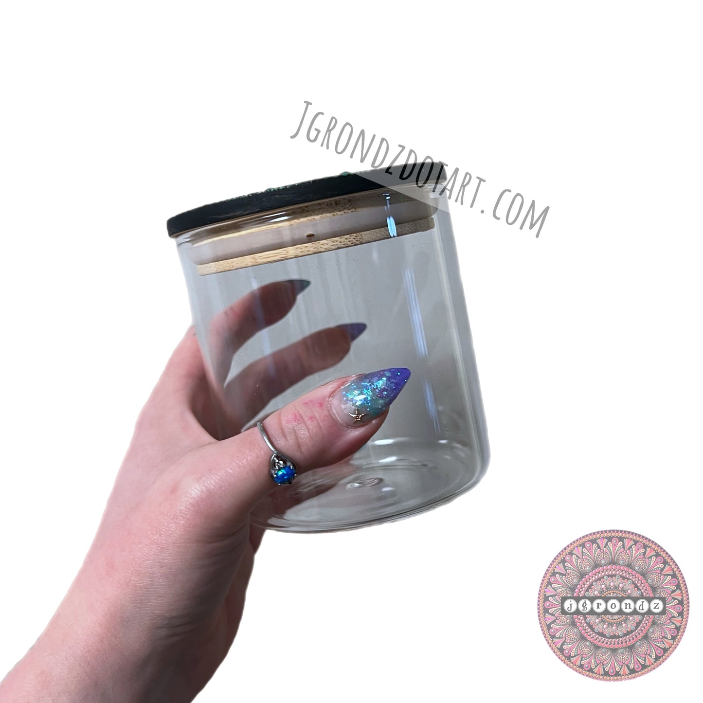 Mandala Stash Jar