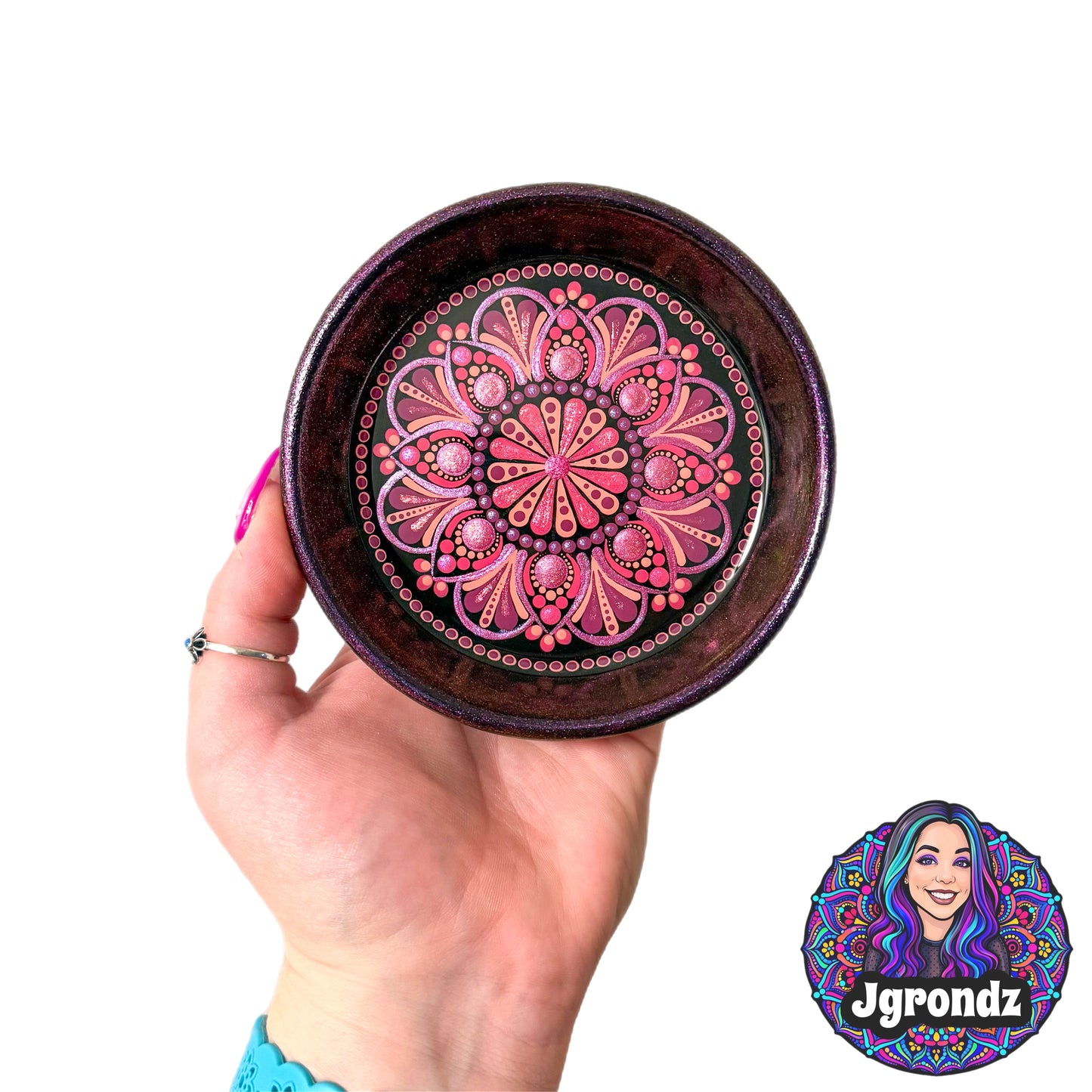 4” Mandala Trinket/Jewelry Dish