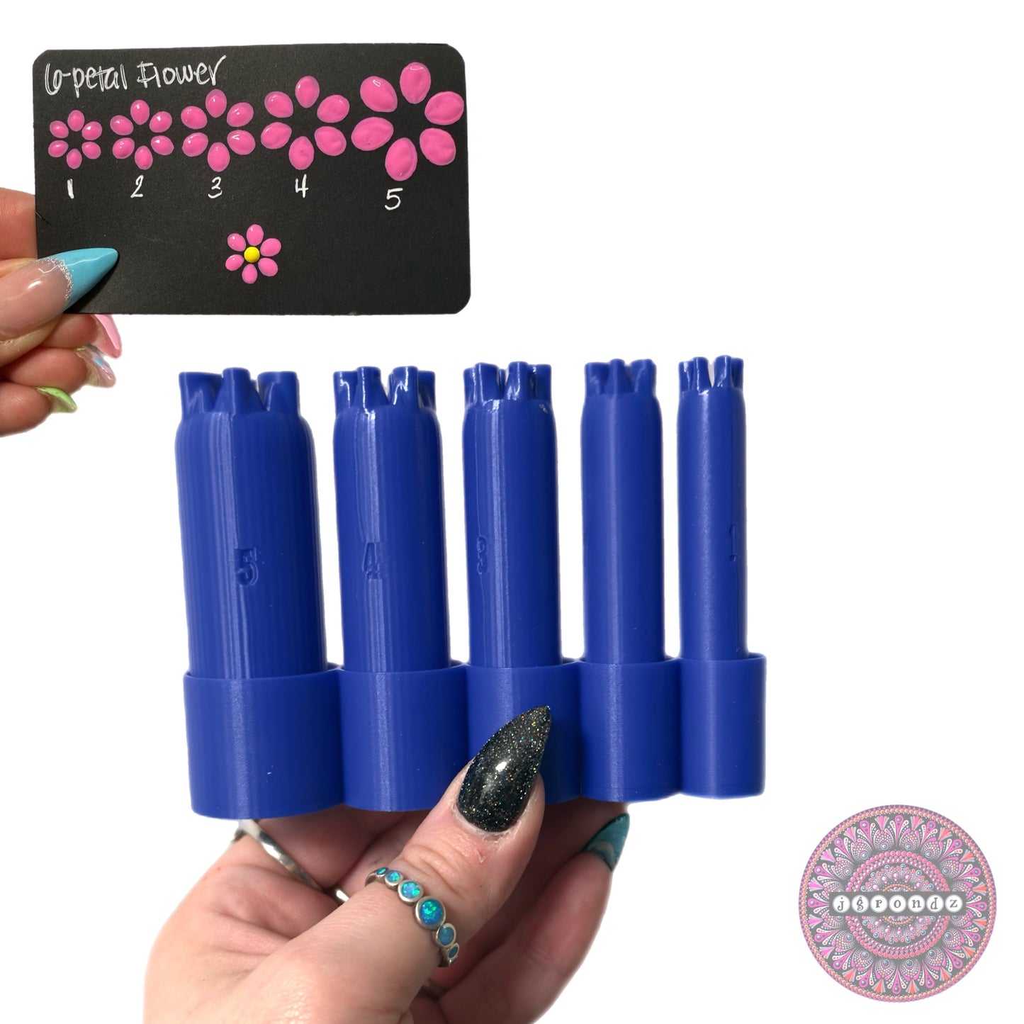 6-Point Flower Dotting Tools