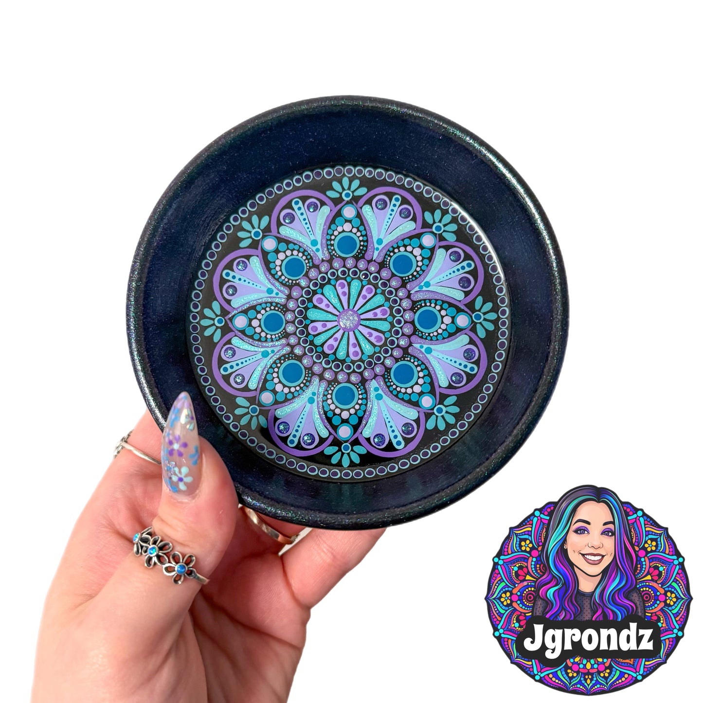 4” Mandala Trinket/Jewelry Dish