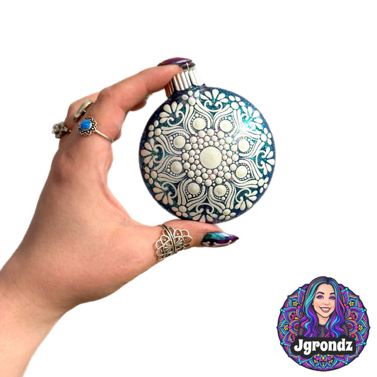3” Snowflake Mandala Ornament