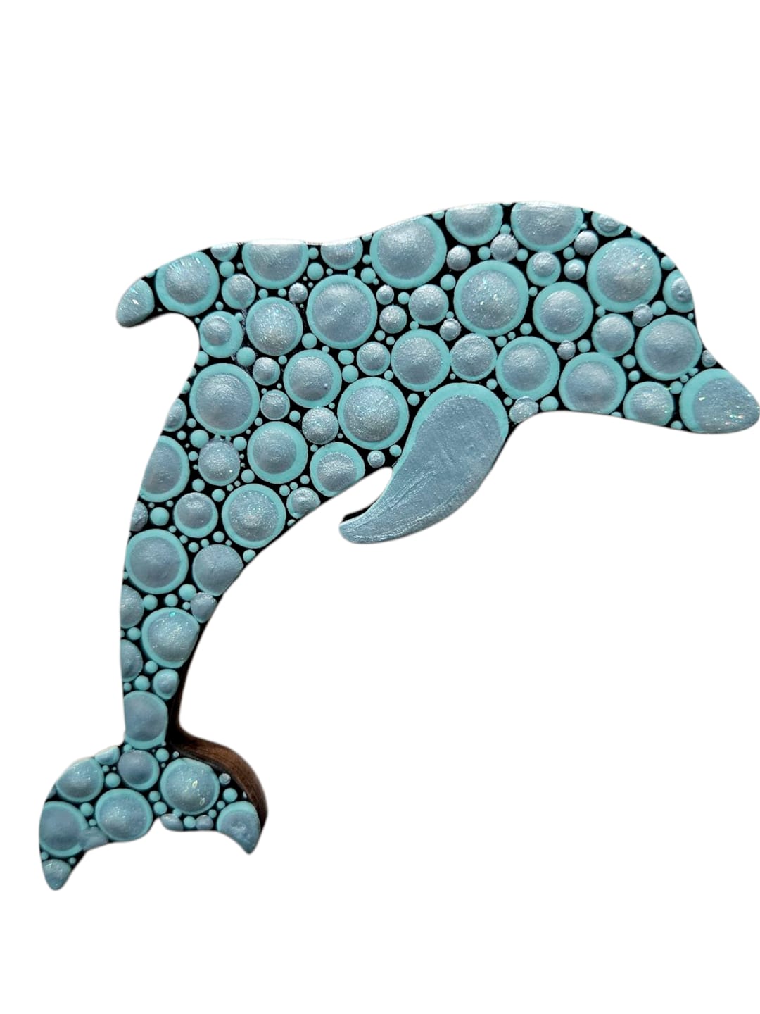 Unfinished Wood Dolphin Shape - Craft - up to 46"