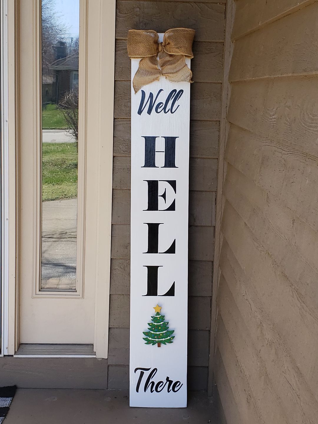 Unfinished Wood Christmas Tree Shape - Craft - up to 46" DIY