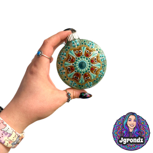3” Reindeer Mandala Ornament