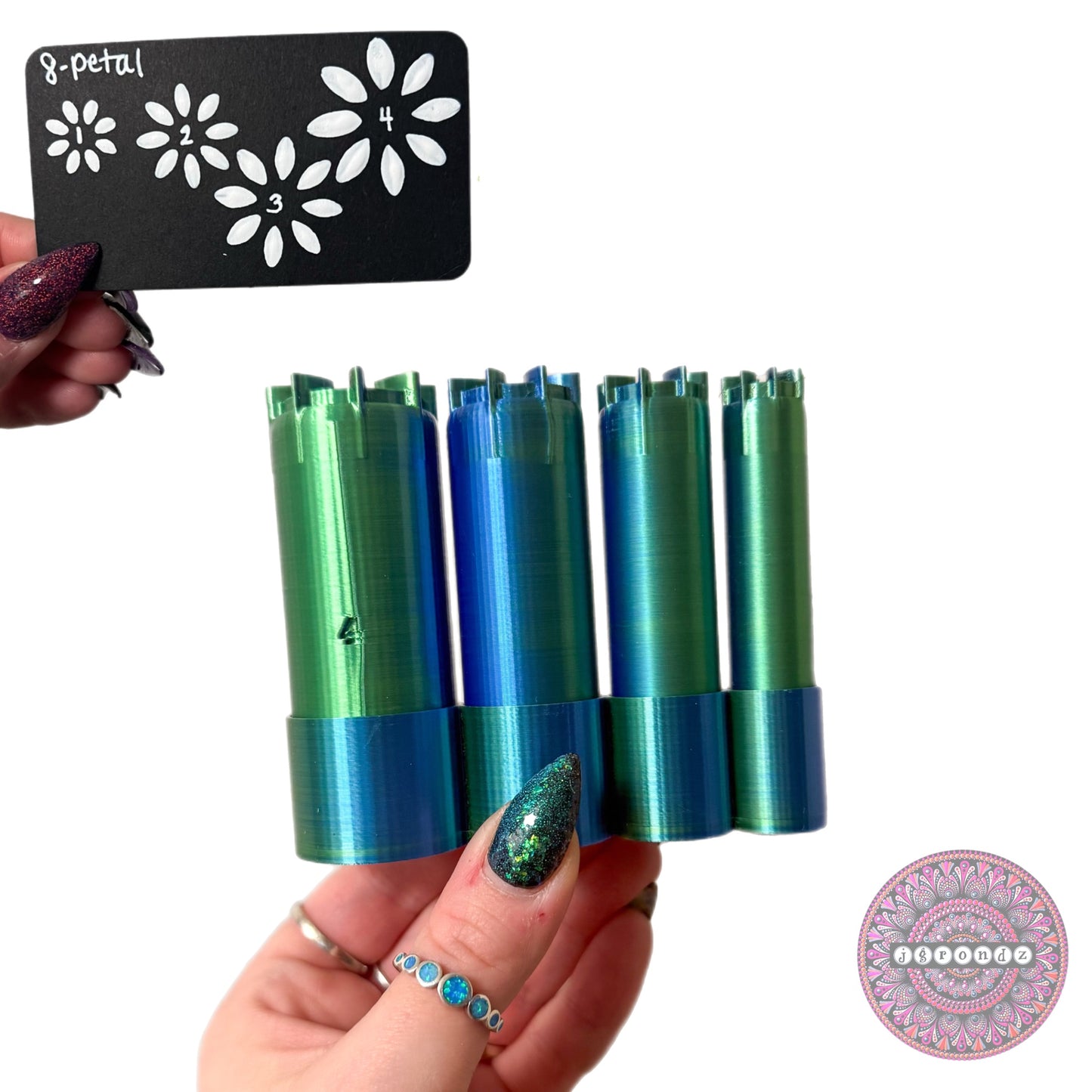 8-Petal Flower Dotting Tools