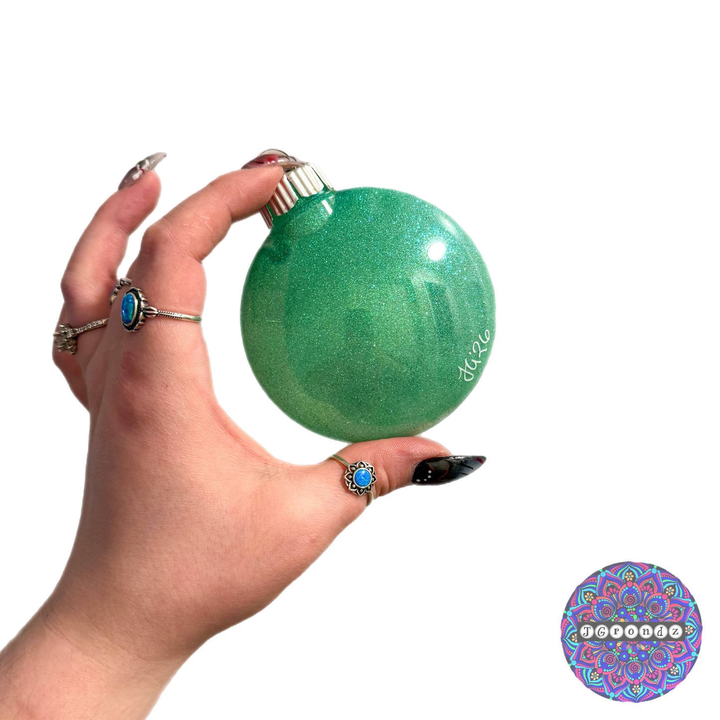 3” Ladybug Mandala Ornament