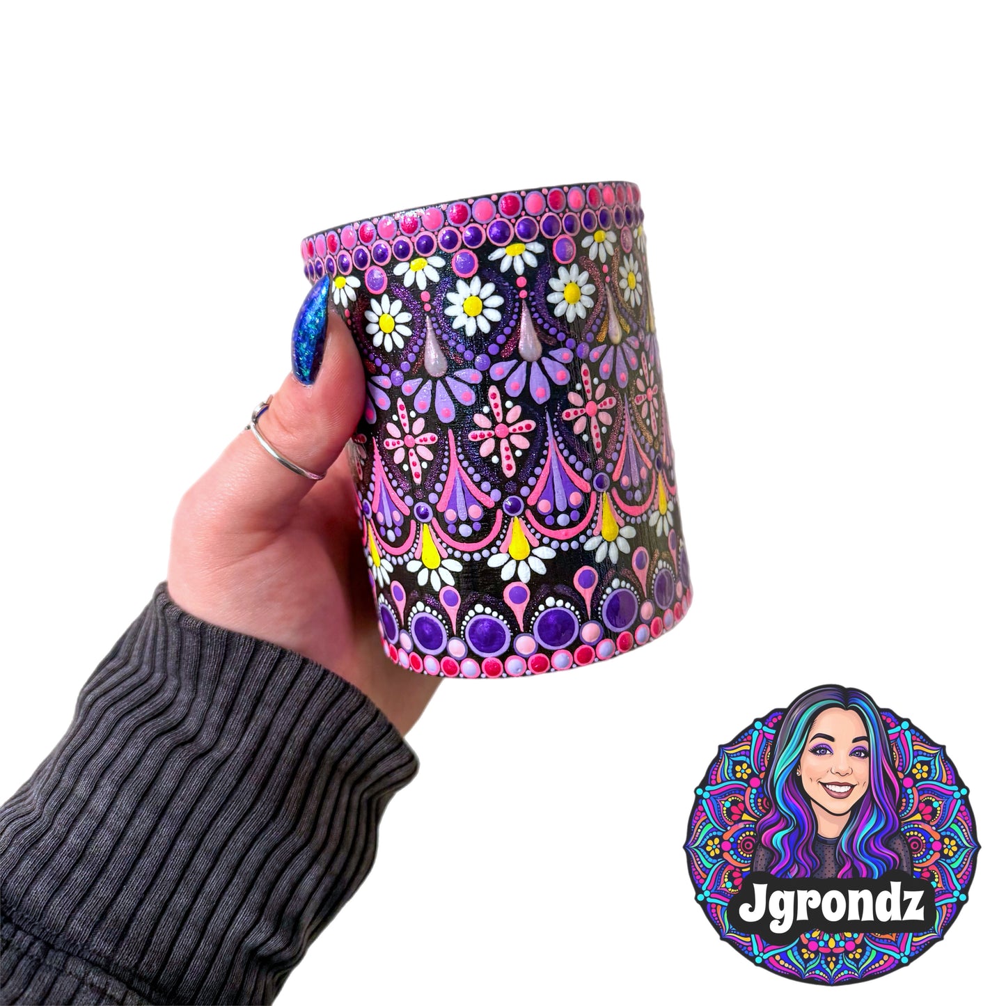 Mandala Pen Cup