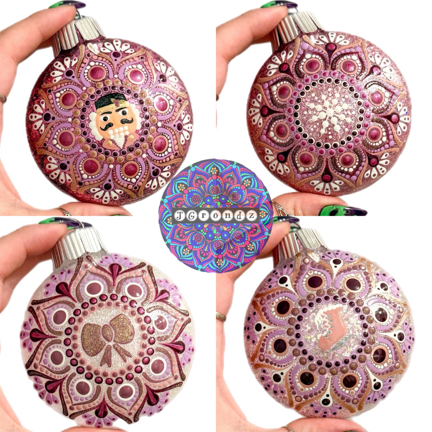 Mandala Ornament Set