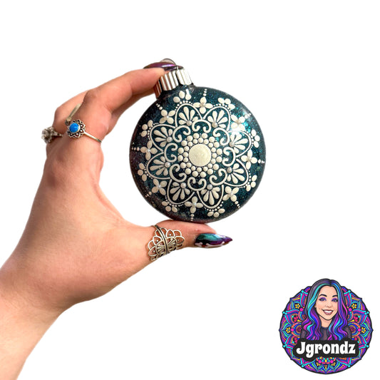 3” Snowflake Mandala Ornament