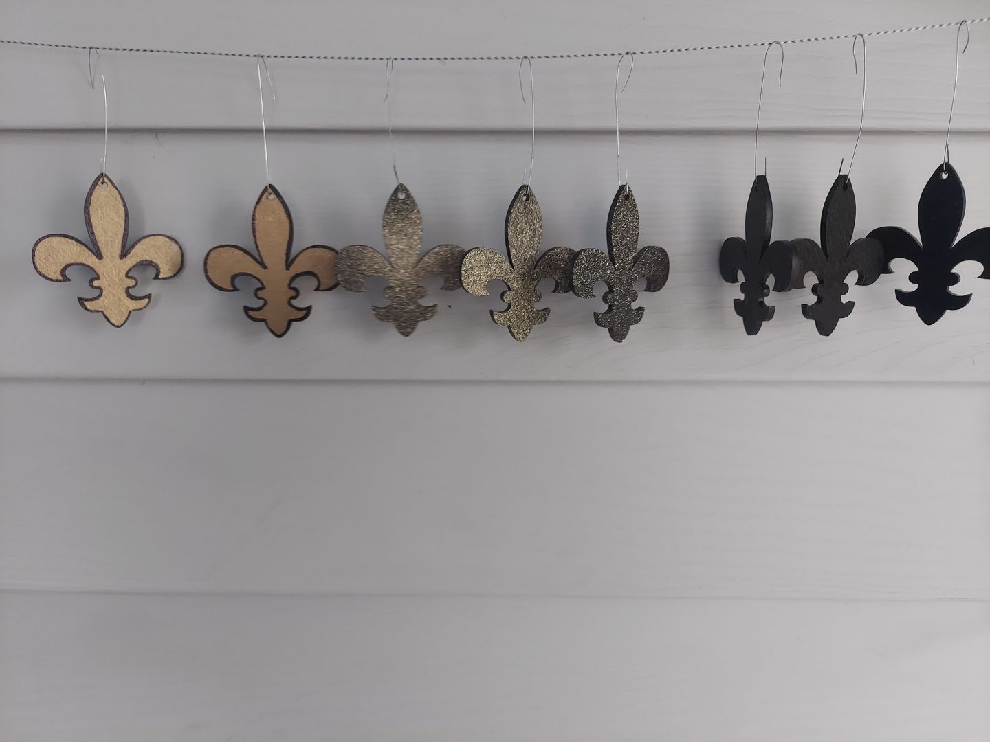 Unfinished Wood Fleur di Lis Shape | Saint's Football | France | DIY Craft Cutout | up to 46"