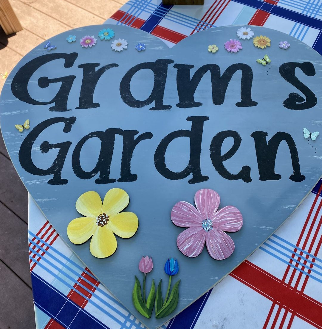 Unfinished Wood Flower Shape - Spring - Craft - up to 46" DIY