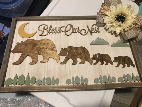 Unfinished Wood Crescent Moon Shape | DIY Celestial Night Sky Craft Cutout | Up to 36"