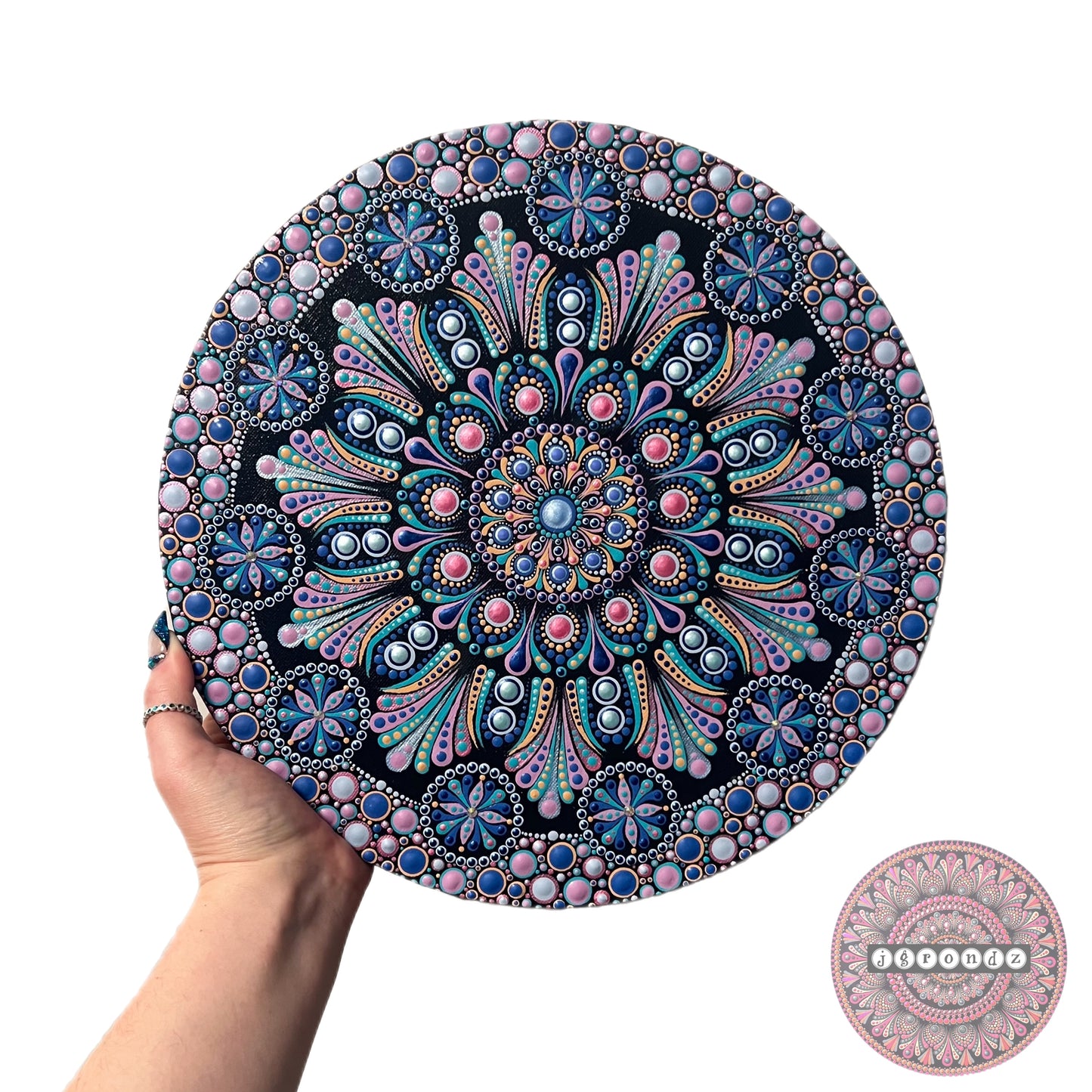 Mandala Canvas Painting