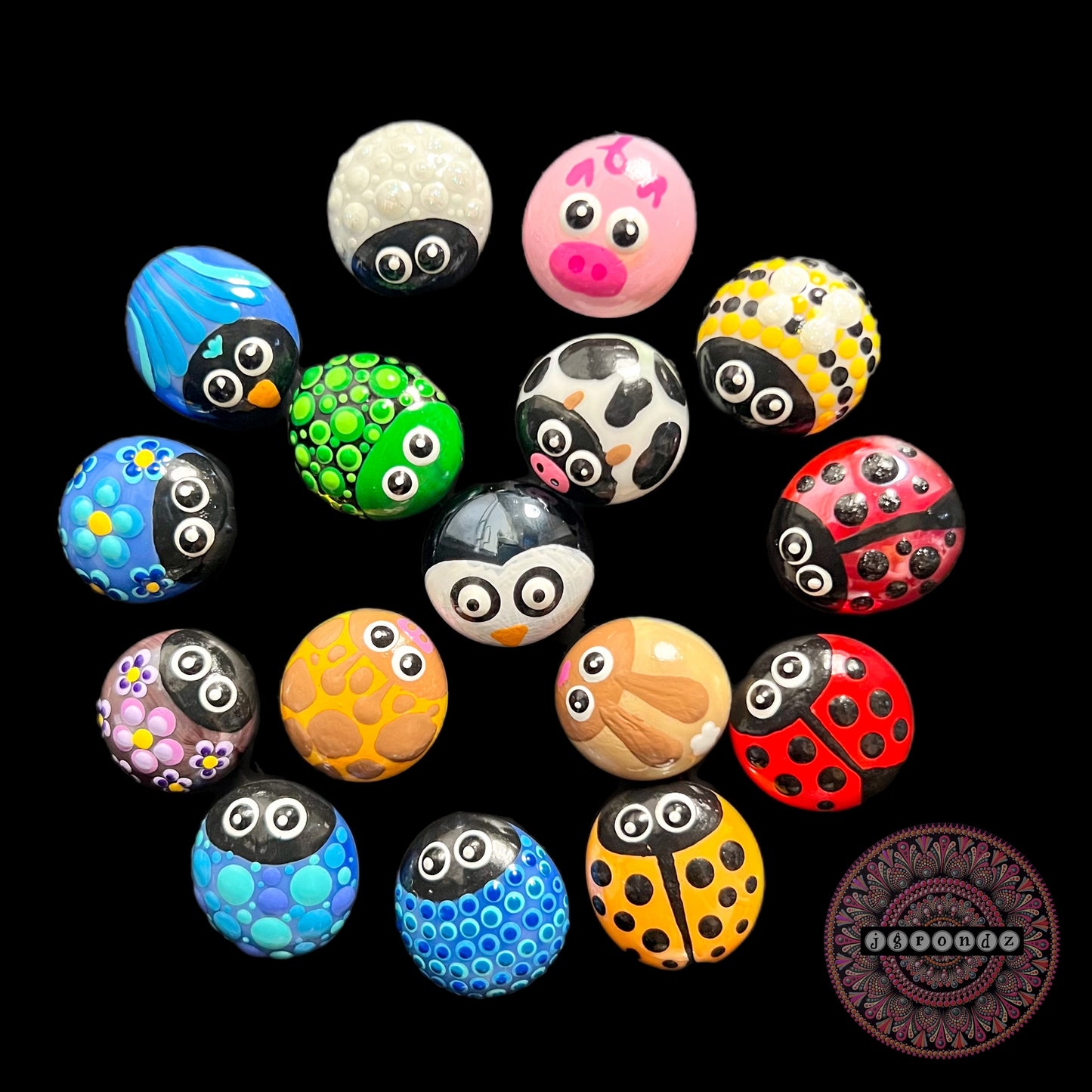 Pretty Pebbles Minis - Magnet Singles