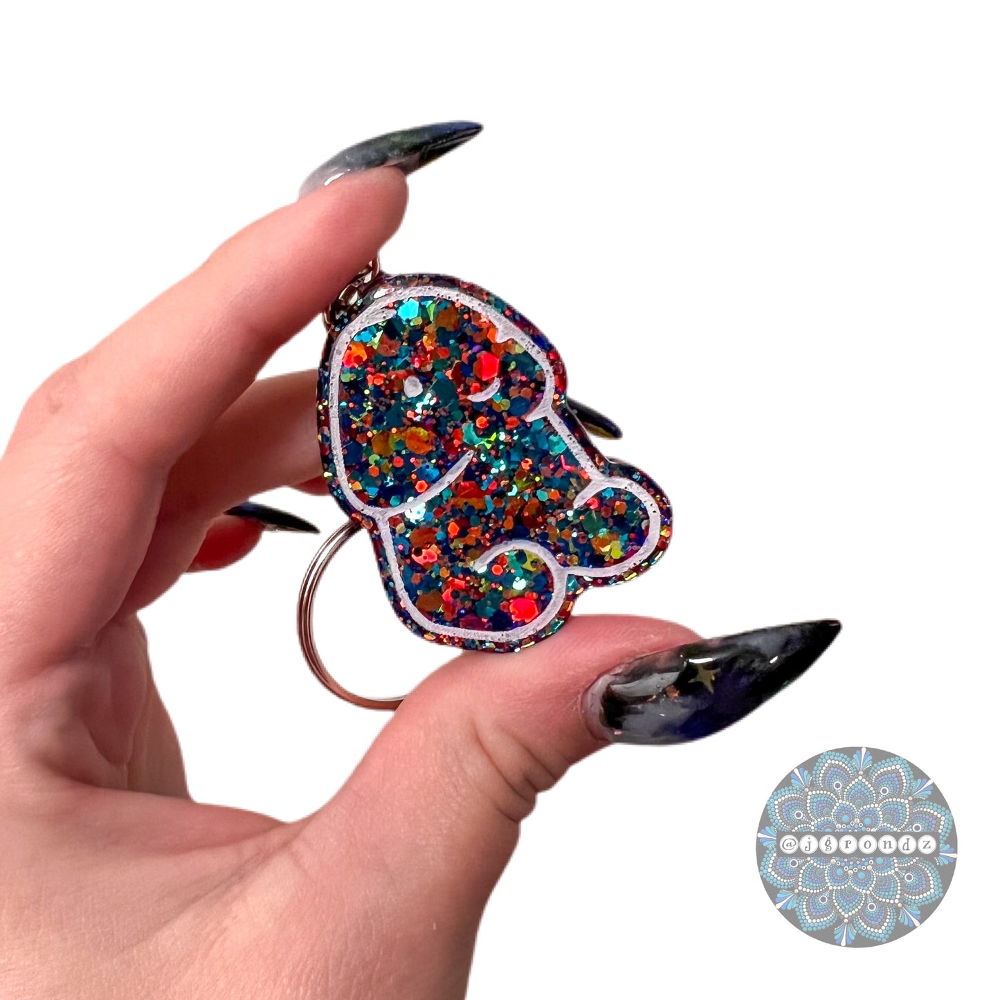 Rainbow Pride Peens - Peenchains - little peen penis keychain
