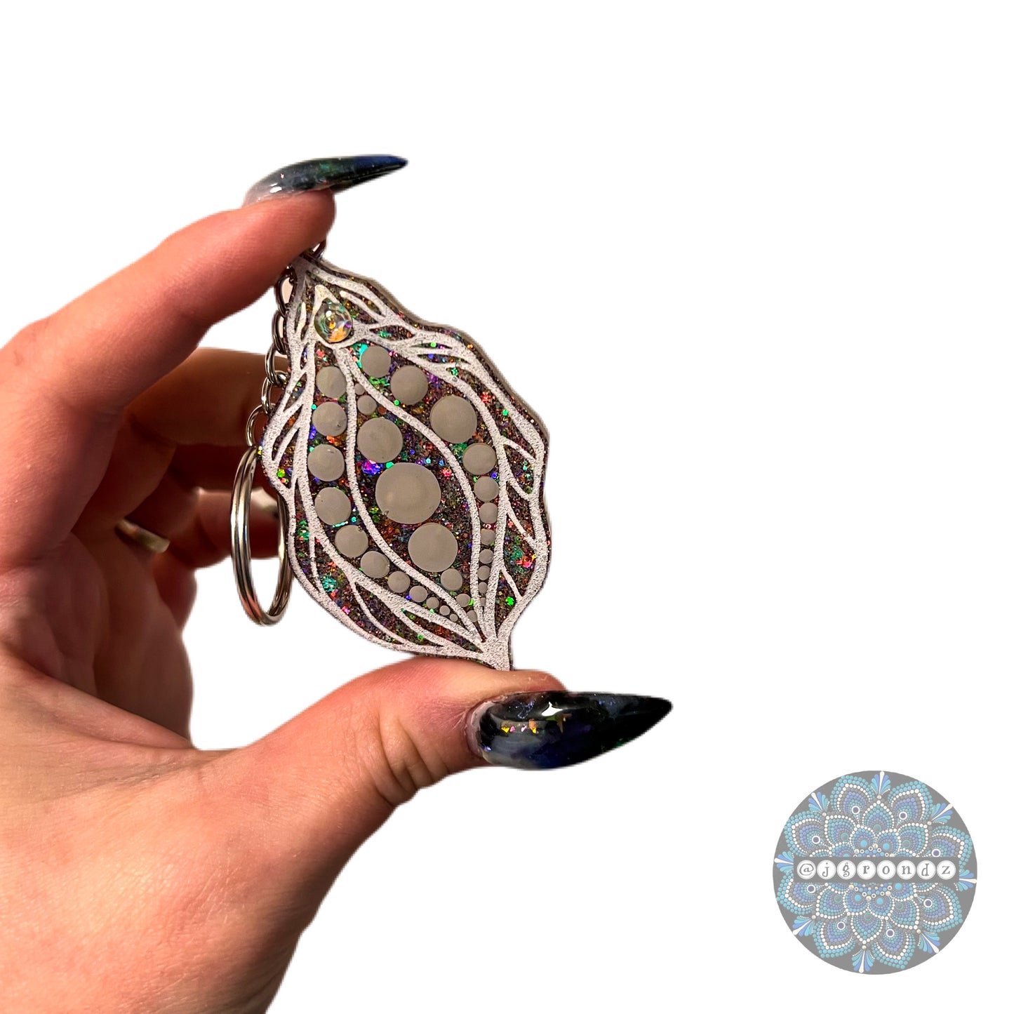 Vajangle Dot Art Keychain