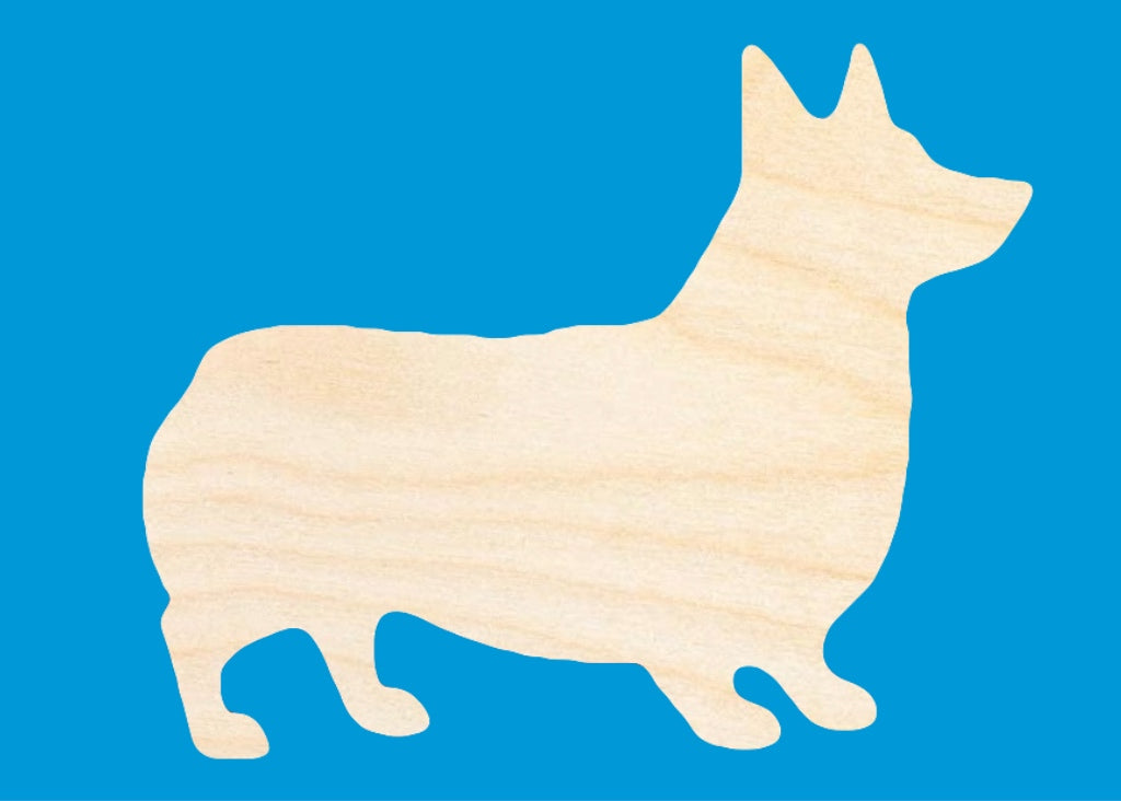 Corgi Resin & Dot Art