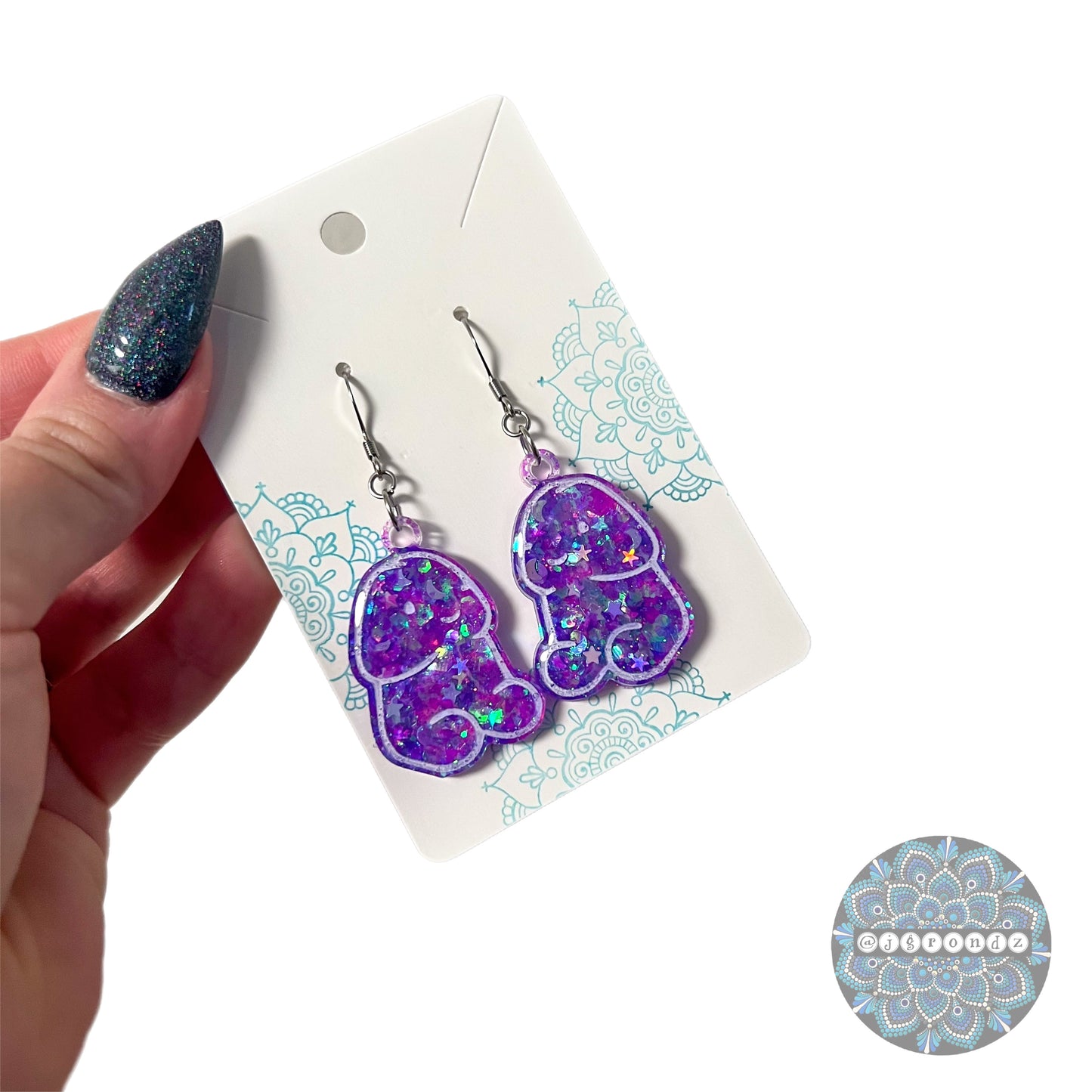 Space Peens 2.0 - Tiny Peen, Lil Peep, Penis earrings
