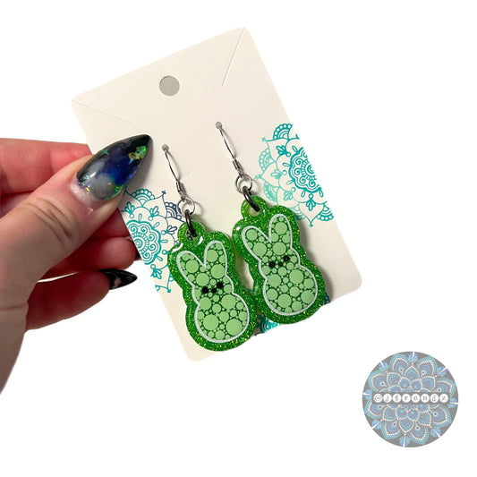 Peeps Dot Art Earrings