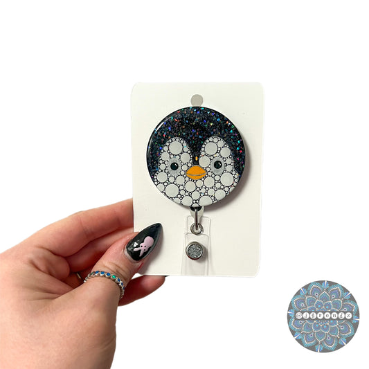 Penguin Dot Art Badge Reel