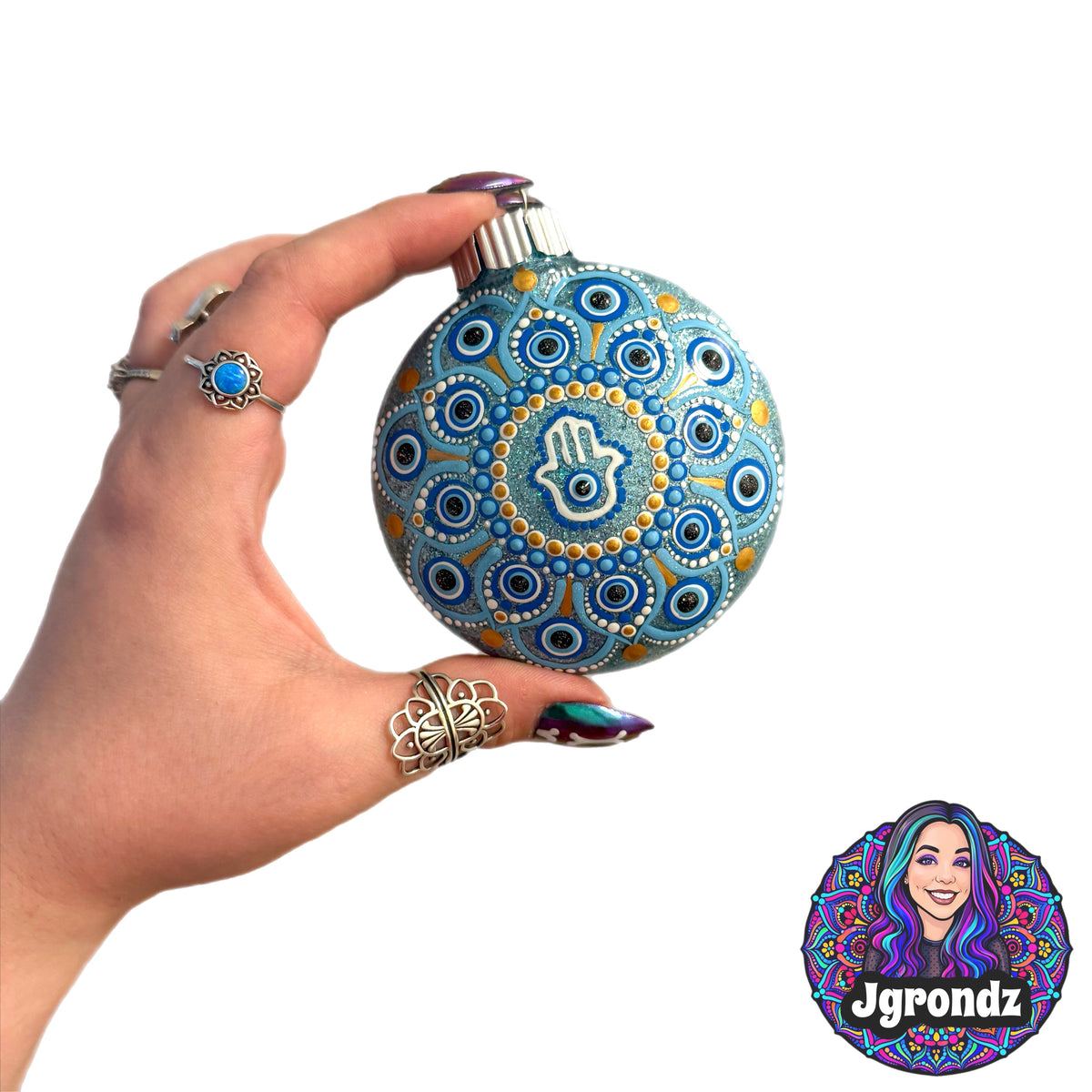 3” 🧿 🪬 Mandala Ornament