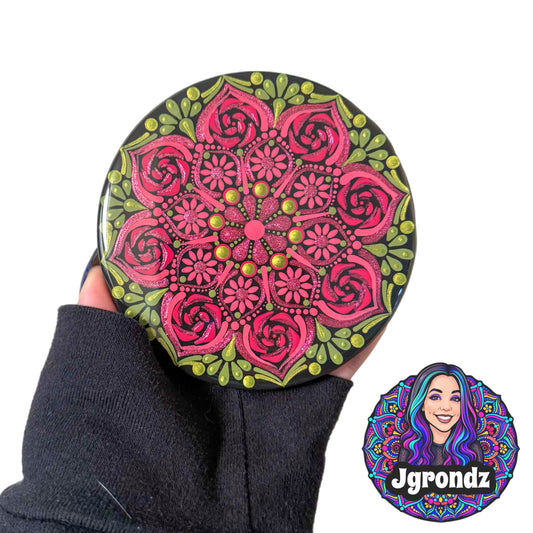 Rose Mandala Coaster